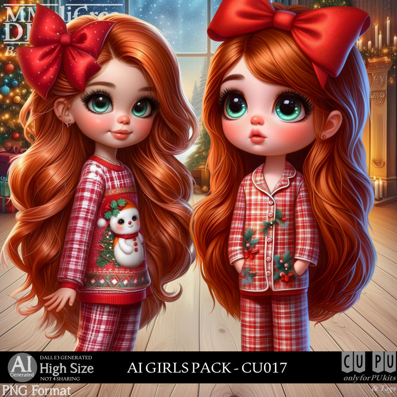 (image for) AI - GIRLS PACK CU017 (CU4PU/PNG)
